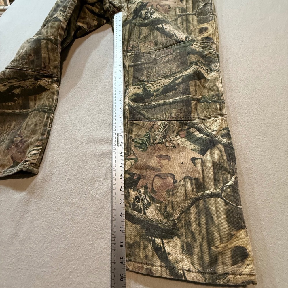 Mossy Oak Break-Up Infinity Camo Fleece Hunting Pants Men's 40x32 (fits 39x29) - Picture 6 of 14